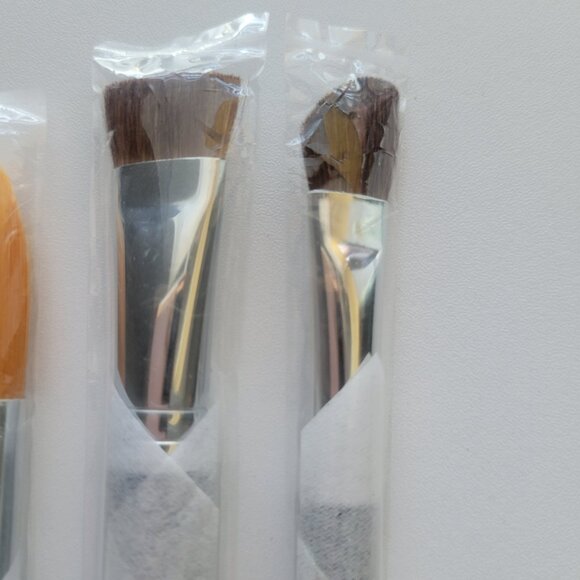i.d. Bare Escentuals Cosmetic Brush Lot Max Coverage Face Brush Concealer SEALED - Picture 5 of 6